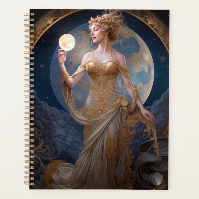 Moon Goddess Queen Imaginaire Art (Devant)