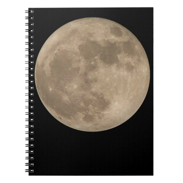 Moon Notebook Pleine lune Journal Livres cadeaux (Devant)