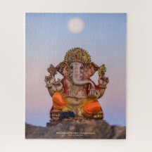 Moon Over Ganeshji, puzzle de 16x20
