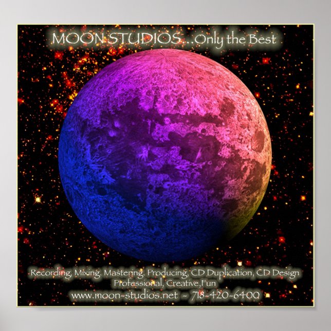 MOON POSTER (Devant)