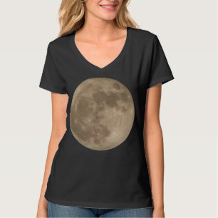 Moon Shirt de T-shirt de Pleine lune de chemise de