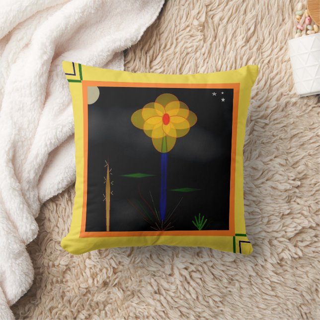 "Moonflower, Moonflower" Oreillers à lancer de 16  (Couverture)