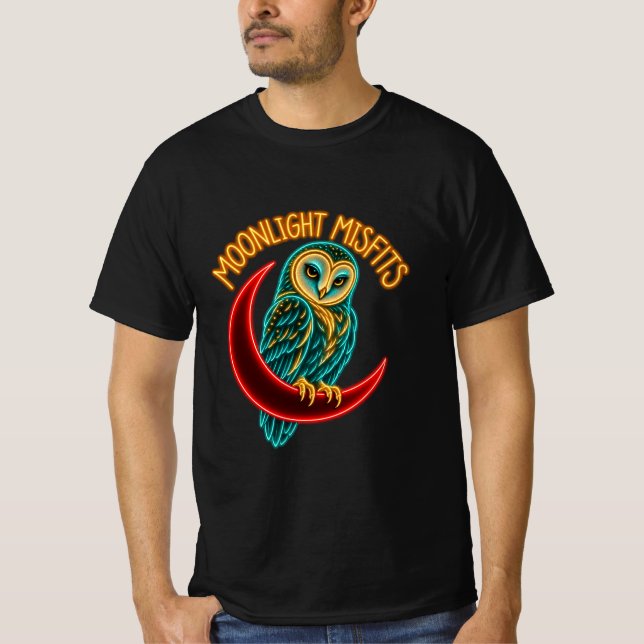 Moonlight Misfits | T-shirt Graphique Original (Devant)
