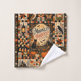 Moonlit Harvest Vintage Halloween Patchwork