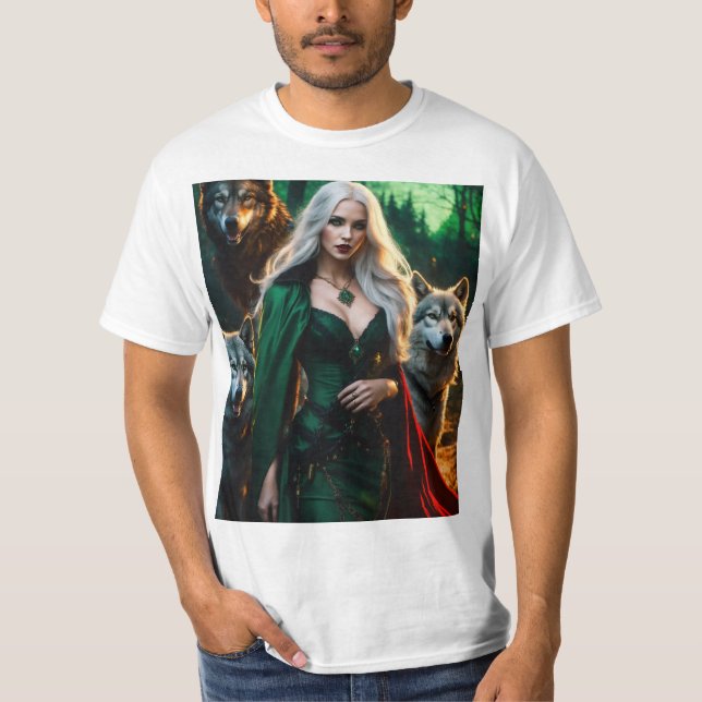 Moonlit Howl : Collection de T-shirts de la famill (Devant)