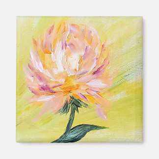 Moonstudio - Orange Peony aimant