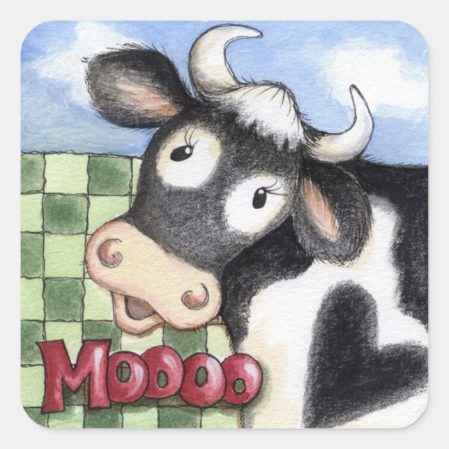 Moooo - Stickers (Devant)