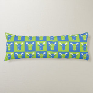 Moose Head Pop Art body coussin