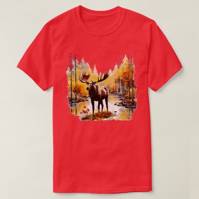Moose Lover TShirt (Design devant)