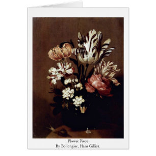 Morceau de fleur par Bollongier, Hans Gillisz.
