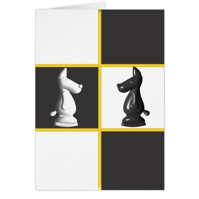 Morceaux d'échecs mignons (Devant)