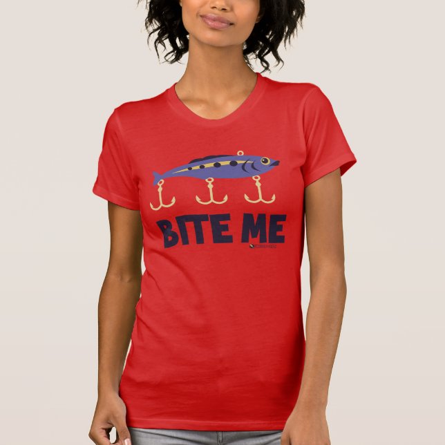 MORDEZ-MOI T-SHIRT DE PÊCHE (Devant)