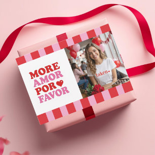 More Amor Por Favor Saint-Valentin Photo Carte M