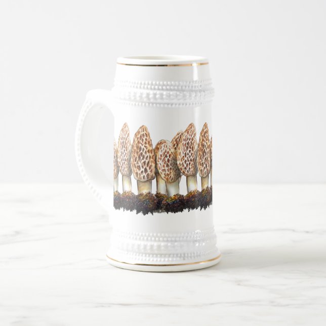 Morel Mug de bière 22oz (Devant gauche)