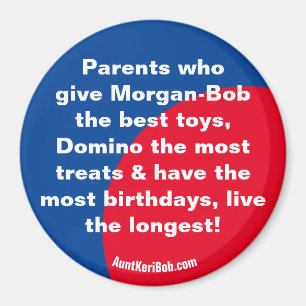 Morgan-Bob Domino Magnet Parents