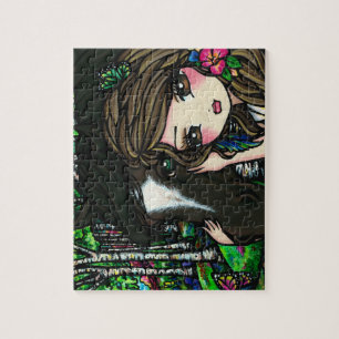 "Morgan et aiment" le puzzle Hannah Lynn de cheval