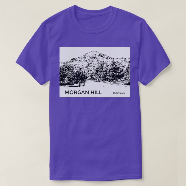 Morgan Hill California TShirt (Design devant)