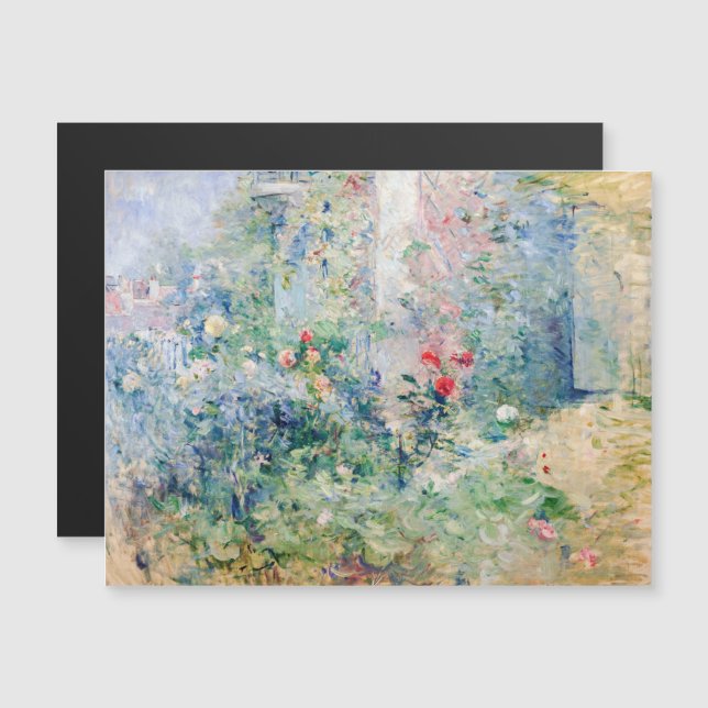Morisot - Le Jardin de la carte magnétique Bougiva (Devant / Derrière)