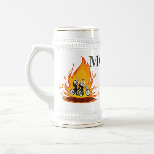 Mormons sur la tasse du feu (Gauche)