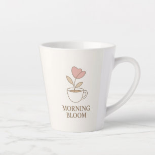 Morning Bloom   Mug de Café Floral Esthétique 