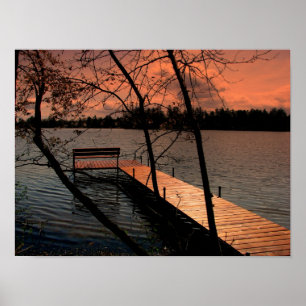 Morning Gilds The Sky Poster