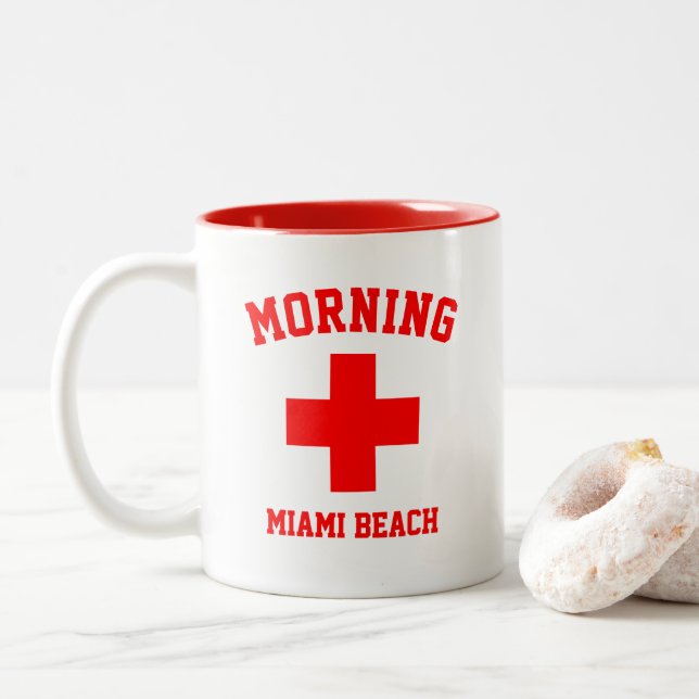 Morning Lifesaver Personnaliser la Mug de café (Avec donut)