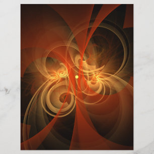 Morning Magic Art Abstrait Letterhead