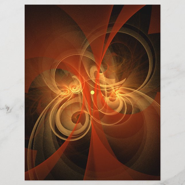 Morning Magic Art Abstrait Letterhead (Devant)