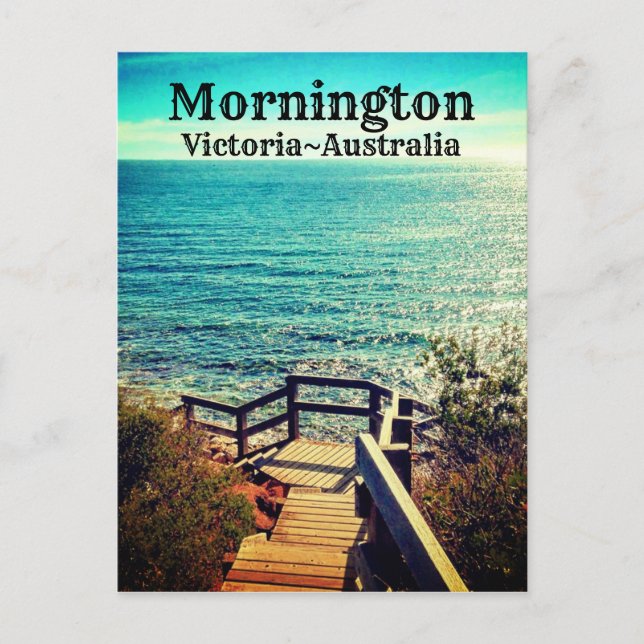 Mornington, Victoria, Australie Carte postale Vint (Devant)