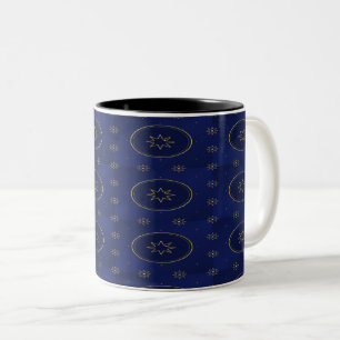 Moroccan Celestial Gold Star Mug