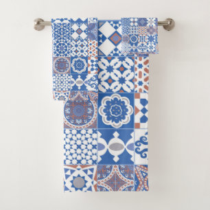 Moroccan tile bleu