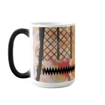 Morpher tasse avec design abstrait à révéler