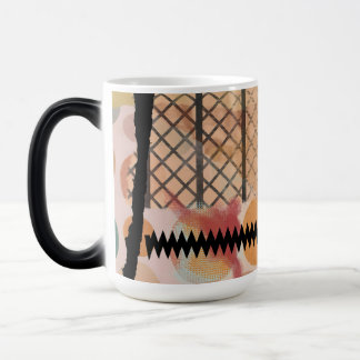 Morpher tasse avec design abstrait à révéler