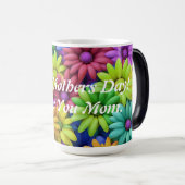 Morphing Mug - Bonne fête des mères ! Je T'Aime. (Devant droit)