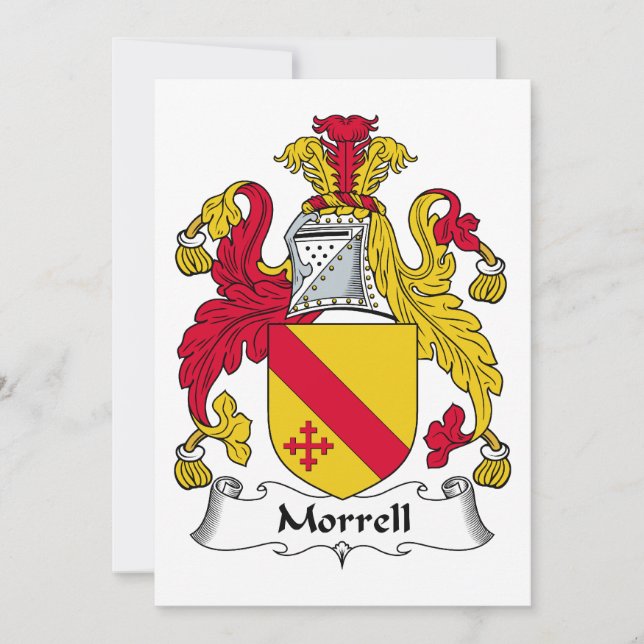 Morrell Family Crest (Devant)