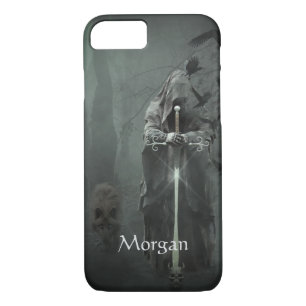 Morrigan triple déesse Queen Crow Chien coque ipho