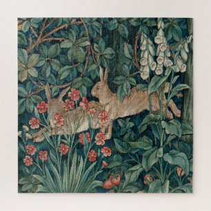 Morris Forest Rabbits Jigsaw Puzzle