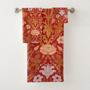 Morris - Vintage 1893 Rose et Motif Lily Flower