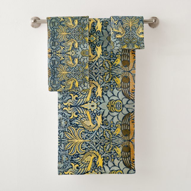 Morris - Vintage Motif de fleurs Peacock & Dragon (En situation)