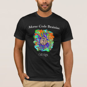 Morse Code Brainiac Tshirt - Customisez-Le !