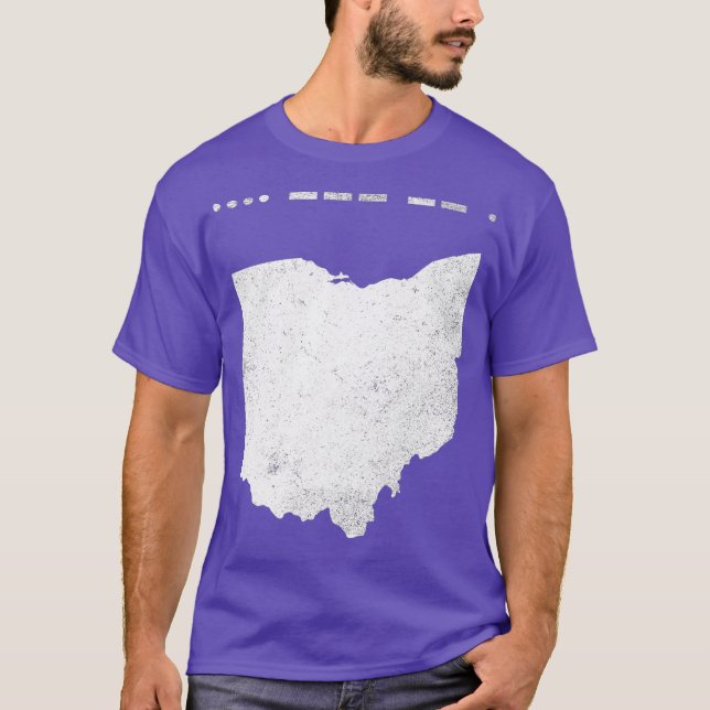 Morse Code Ohio Home Tshirt Fantastique idée cadea (Devant)