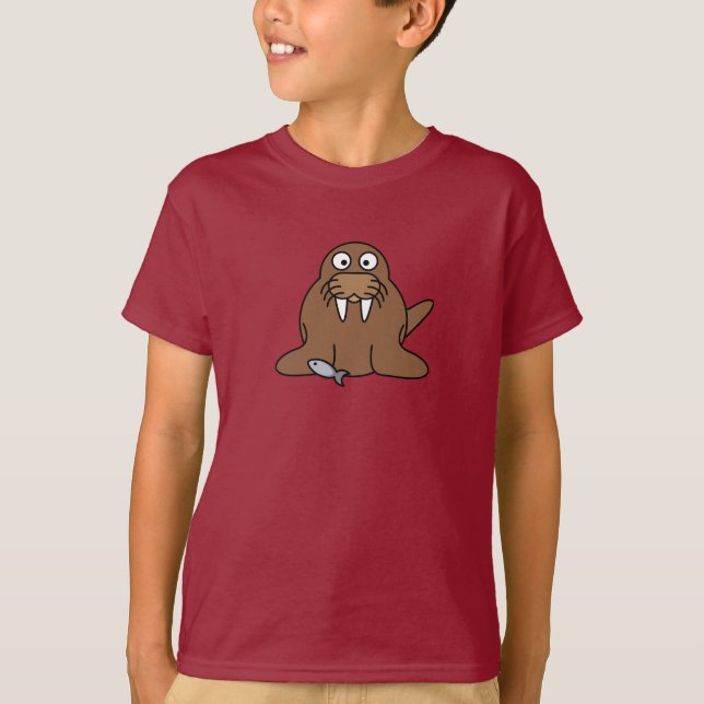 Morse de bande dessinée - T-shirt d'enfants (Devant)
