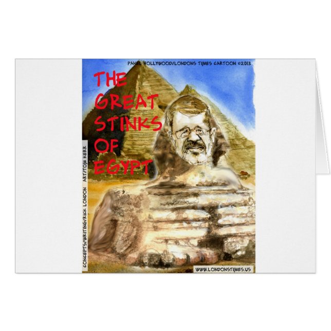 Morsi le Grand Puet d'Egypte Drôle (Devant horizontal)