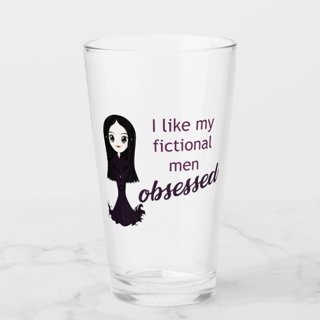 Morticia Obsédée Verre (Devant)