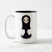 Morticia Pas Tous Hommes Mug