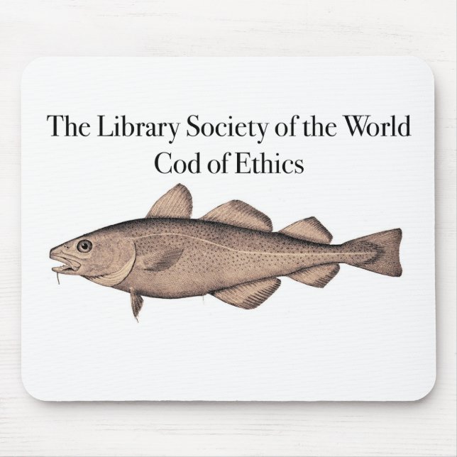 Morue de LSW de tapis de souris d'éthique (Devant)