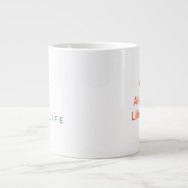 Mosaic Life Jumbo Mug (Devant)