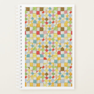 MOSAIC QUILT 5.5x8.5 Planificateur / Calendrier
