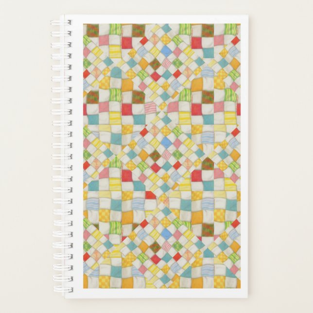 MOSAIC QUILT 5.5x8.5 Planificateur / Calendrier (Devant)
