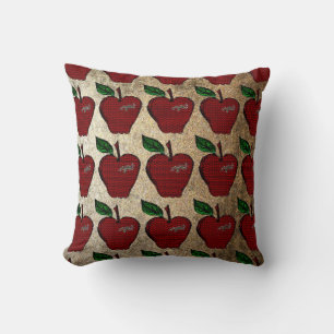 Mosaic Rouge Pomme / Coussin de lavage de pierre 1